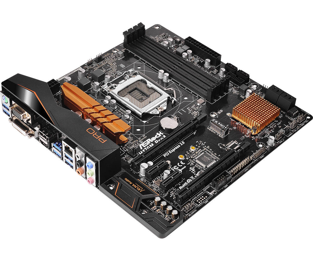 Asrock H170M Pro4 - Motherboard Specifications On MotherboardDB